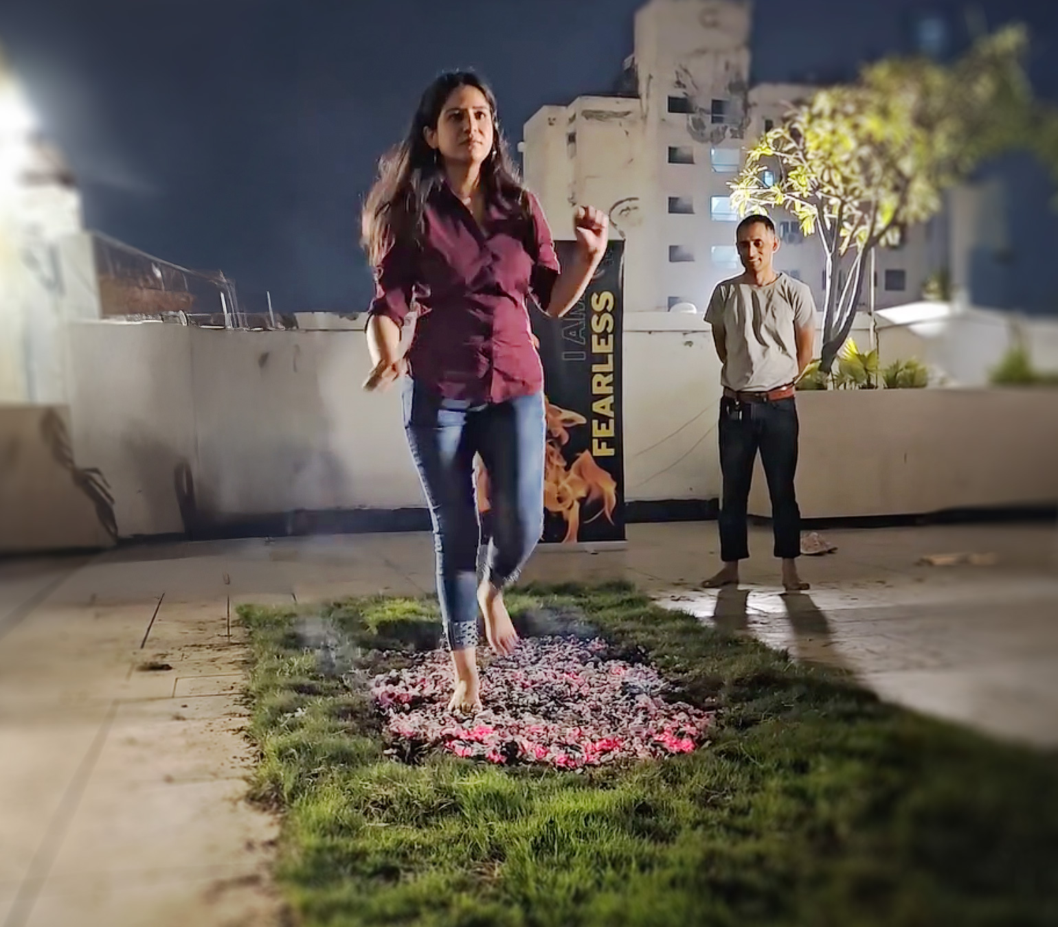 Fire-walking Training